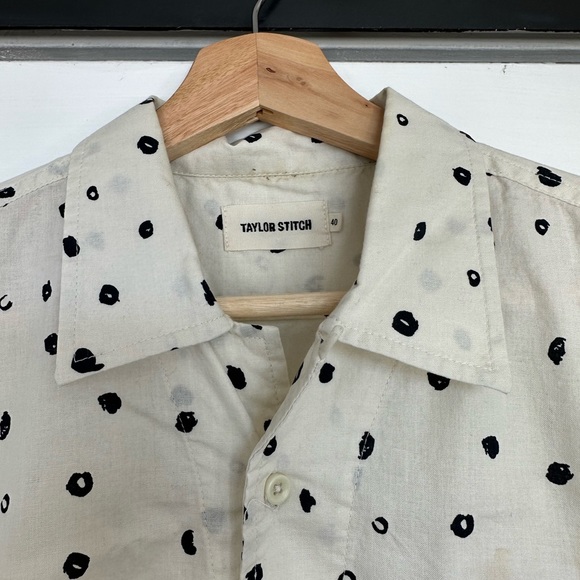 Taylor stitch. Short sleeve summer shirt. 100% cotton. - Picture 2 of 3